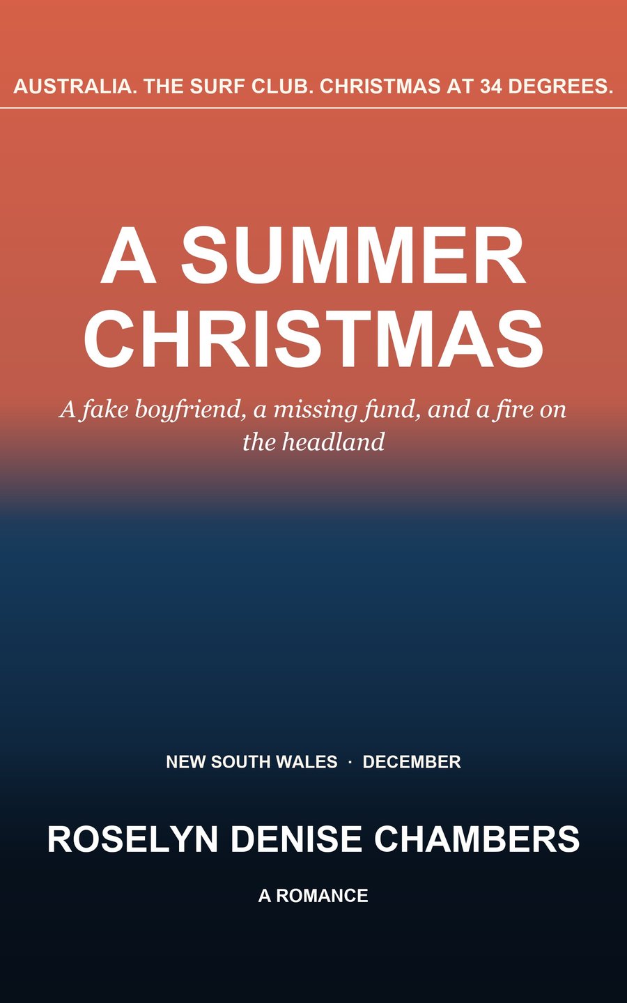 Cover of A Summer Christmas by Roselyn Denise Chambers