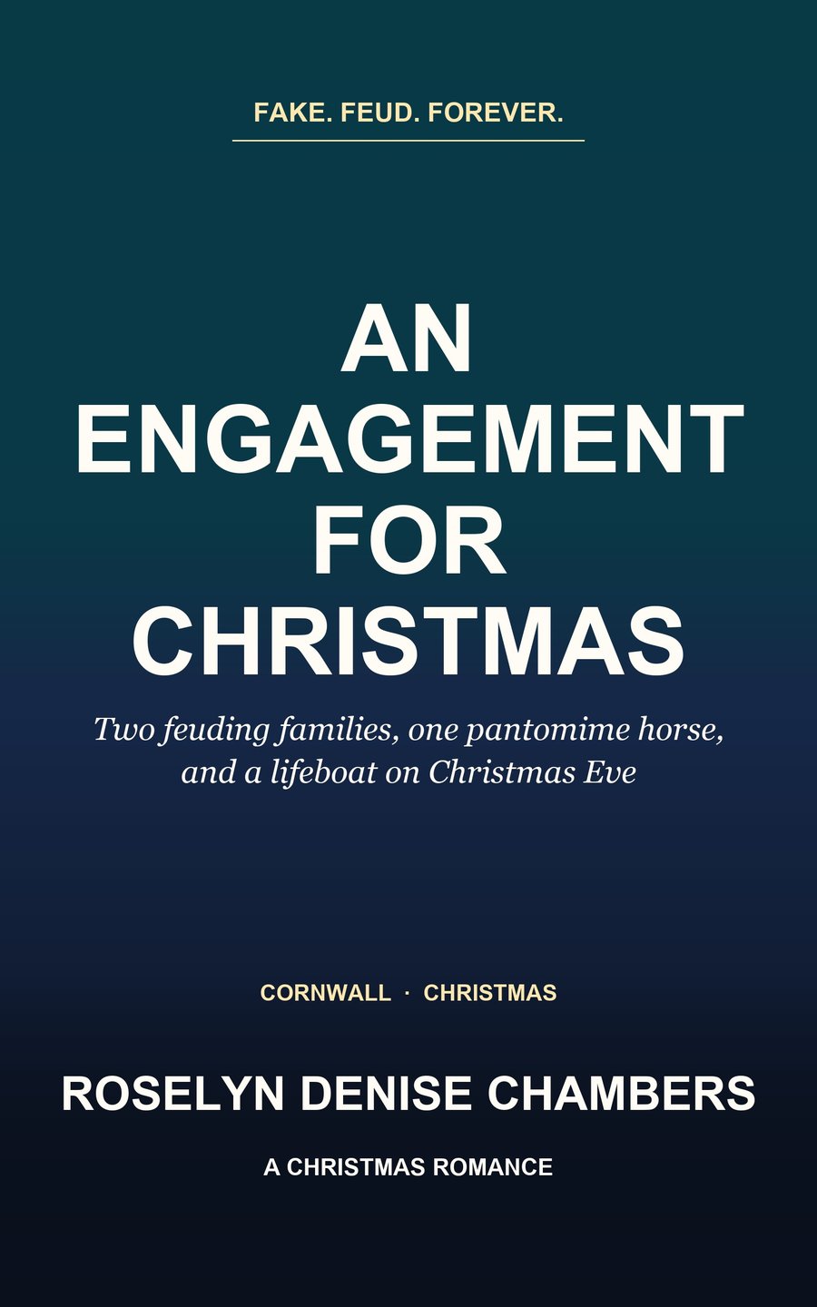 Cover of An Engagement for Christmas by Roselyn Denise Chambers