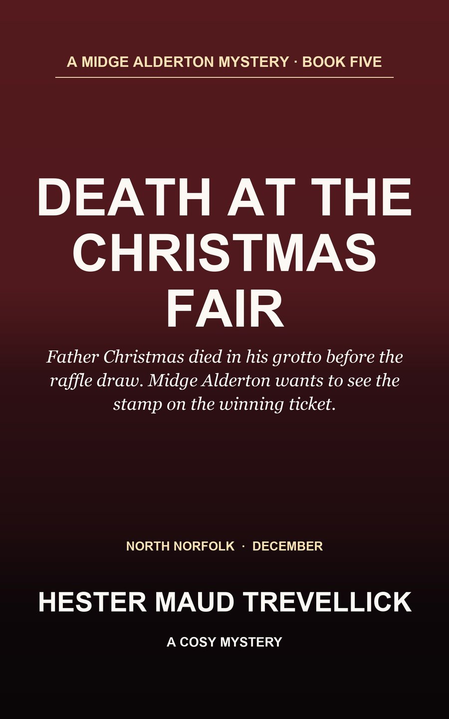 Cover of Death at the Christmas Fair by Hester Maud Trevellick