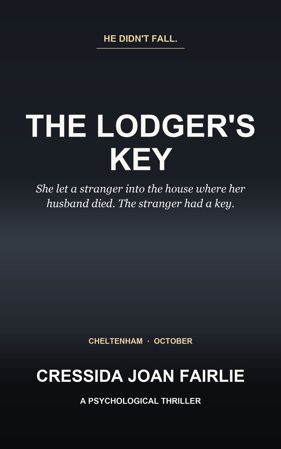 Cover of The Lodger's Key by Cressida Joan Fairlie